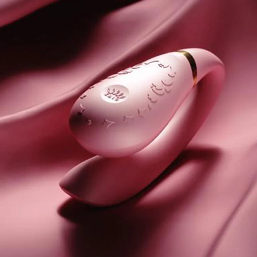 Vibrador de Lujo Fanfan Set Rouge Pink Controlado por APP Bluetooth by ZALO - Image 4