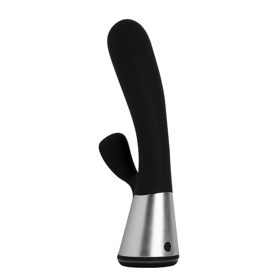 Vibrador Doble Estimulación Fuse Black Controlado por APP Global by Kiiro - Image 4